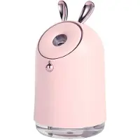 JTI Luftfuktare, Kanin med Bjällra, 25 cl - Rosa