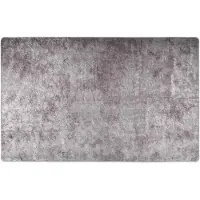 vidaXL Matta tvättbar 160x230 cm grå