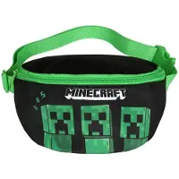 Minecraft Midjeväska - Fanny Pack med Creeper-design