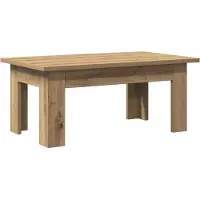 vidaXL Soffbord, Artisan Ek, 100X60X42 Cm