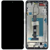 Xiaomi POCO F6 Skärm med Ram - Svart