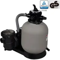 vidaXL Sandfilterpump 600 W 17000 L/tim.