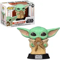 Funko POP! Stjärnornas Krig Mandalorian The Child-figur Med Groda