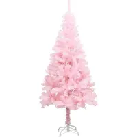 Plastgran med fot rosa 180 cm PVC