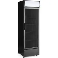 Super Merchant Kylskåp bar 1-dörrars med belyst panel 254 l 250 W