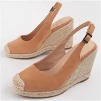 Montevita Wedge Espadrille Balenci7 Brun