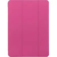 POMOLOGIC Fodral till surfplatta skyddshölje BookCase till iPad Pro 12.9 4/5/6G rosa