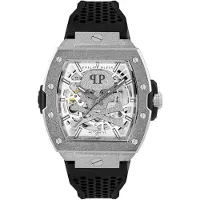 Philipp Plein Watches The Skeleton Frosted 44mm 5atm Automatic/analogical Klocka