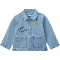 Liewood Jeansjacka - Kinsley Placemaen - Cool Kids/Light Blue D - - 10 år (140) - Jeansjackor