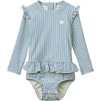 Liewood Baddräkt - Sille Baby - Riverside/Creme De La Creme - - 1½ år (86) - Badkläder