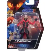 JAKKS Pacific Sonic 3 film actionfigurer 5-tums Ivo Robotnik samlarleksaksfigur vlartikulerad fr pojkar flickor - officiellt licensierad 3