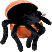 Flipetz Gosedjur - Spindeln och pumpan pumpa - 18 cm - Orange/S - - One Size - Gosedjur