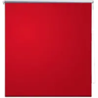vidaXL Rullgardin röd 160 x 175 cm mörkläggande