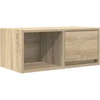 vidaXL TV-bänk sonoma ek 60x31x25,5 cm konstruerat trä
