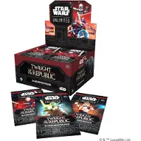 Fantasy Flight Games Star Wars: Unlimited - Twilight of the Republic Booster Display (24 boosters)