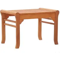 vidaXL Trädgårdsbänk 64 cm massivt eukalyptusträ