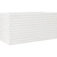 vidaXL Odlingslåda vit 90x40x45,5 cm massiv furu