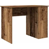 vidaXL Skrivbord gammalt trä 100x55x75 cm konstruerat trä