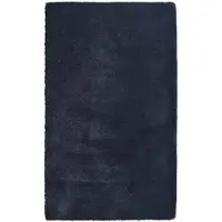 vidaXL Ryamatta med lång lugg NAVARRA marinblå 60x100 cm polyester