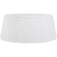 Julgranskrage vit Ø56x23 cm plast