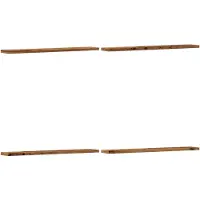 vidaXL Vägghyllor 4 st åldrat trä 60x20x1,5 cm konstruerat trä