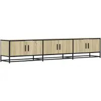 vidaXL Tv-bänk sonoma-ek 210x35x41 cm konstruerat trä