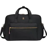 Tommy Hilfiger TH Monogram Plaque Textile Changing Bag