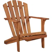 vidaXL Adirondackstol massivt akaciaträ