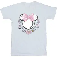 Disney Flickor Minnie Mouse Rosetter & Blommor T-shirt i Bomull