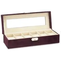 Giftdeco Giftdecor VELVET smyckeskrin för klockor, 30 x 11 x 8 cm