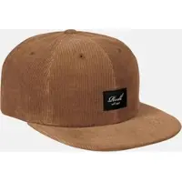 REELL Flat 6-Panel Keps copper brown cord Storlek Uni