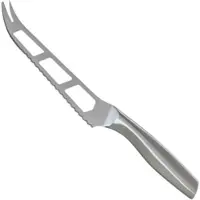 5 Five ostkniv i rostfritt stål med profilerat blad, 27 cm