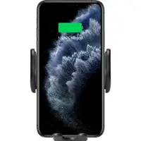 SBS Automatic Car Holder with QI Fast Charger 15W, Mobiltelefon / smartphone, Active-hållare, Bil/inomhus, Svart