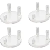 Jojomino 4-Pack 1,9-Tums Rock Display-Stativ, Tre-Pinnar Fyrkantiga Akryldisplaystativ för Stenar, Mineralskivor, Kristall