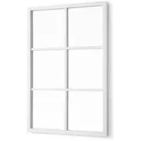 Giftdeco Giftdecor rektangulär spegel med spröjs 71 x 49 cm
