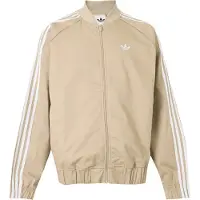 Adidas Originals Sst Adicolor Classics Cotton Twill Track Sweatshirt Med Dragkedja