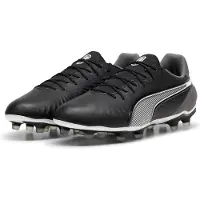 Puma King Match Fg/ag Eclipse - Svart/vit/cool Dark Gray, storlek 41