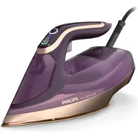 Philips Azur 8000 Series DST8040 - Ångstrykjärn med automatisk avstängning - sula SteamGlide Elite - 3000 W - mörklila