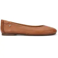 Pikolinos för kvinnor. W2S-2655CO Carmona ballerinor i brunt läder (39), Hud, Karta, Ingen, Casual