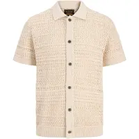 Jack & jones Premium Kofta 'JPRBluhamilton' ljusbeige