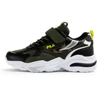 FILA Sneakers MADRUN velcro kids pojkar - Kaki - 34