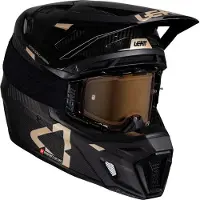 Leatt 9.5 Carbon Brons 2025 Motocross Hjälm med Goggles