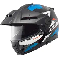 Schuberth E2 Trail Fällbar Hjälm Vit/Blå/Röd 59 Unisex hvid