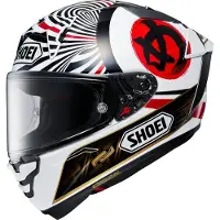 Shoei X-SPR Pro Motegi4 TC-1 Vit/Svart/Röd/Guld 2XL Unisex hvid