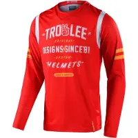 Troy Lee Designs GP Air Roll Out Jersey - Motocross Dirt Bike ATV Enduro Dual Sport Racing Off Road Ventilerad Varmt Vder Lngrmad Ridutrustnin