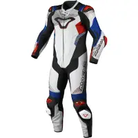 Macna Armadyl perforerad ett stycke motorcykel läder kostym