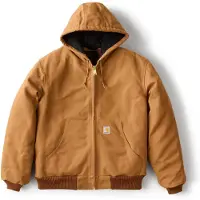 Carhartt Firm Duck Insulated Flannel-Lined Active Jacka i textil