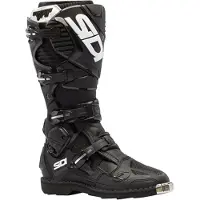 Sidi Crossfire 3-Kängor Motocrossstövlar Svart 45 Herrar sort