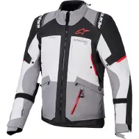 Alpinestars Andes V4 Drystar textiljacka Grå/Svart/Röd 4XL Herrar