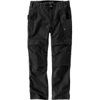 Carhartt Steel Rugged Flex Relaxed Fit Ripstop Double Front Utility Multi Pocket Work Byxor